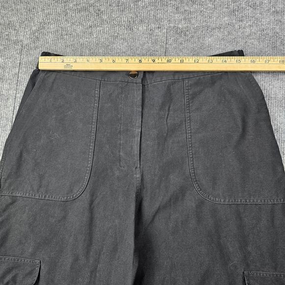 Lululemon Light Utilitech Cargo Pants Womens 32 Black Barrell Leg Comfy Stretch - Picture 4 of 7